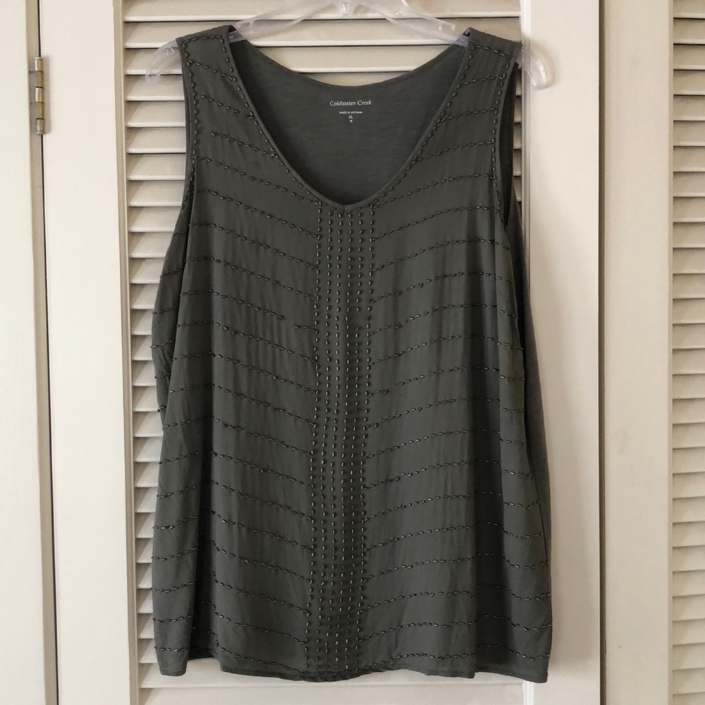 Coldwater Creek sleeveless top